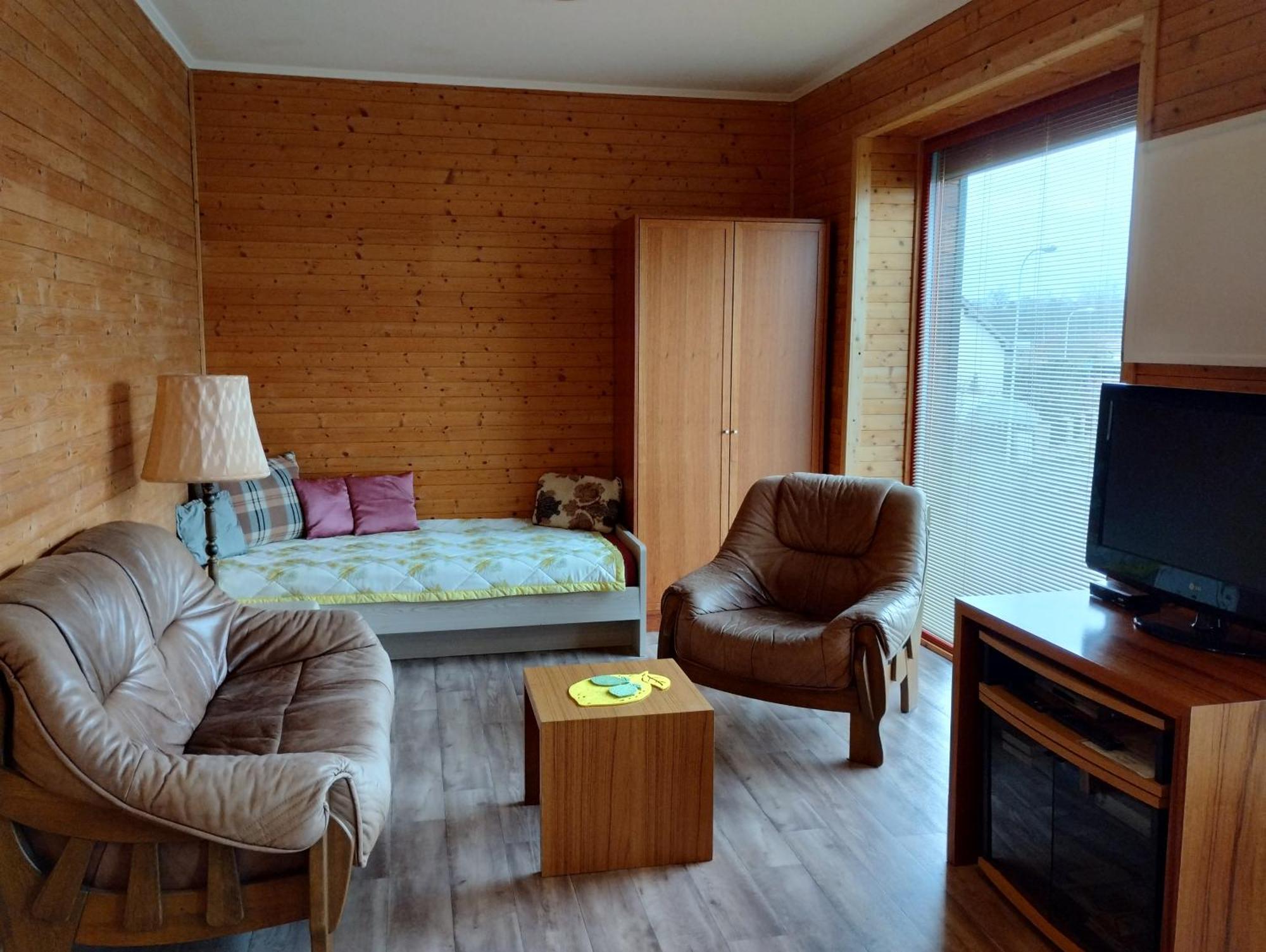 Apartman V Drevenem Dome Františkovy Lázně Exterior foto