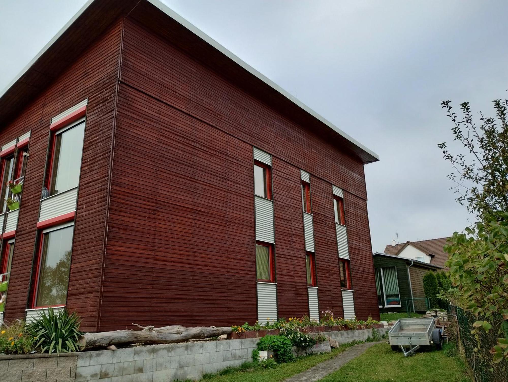 Apartman V Drevenem Dome Františkovy Lázně Exterior foto